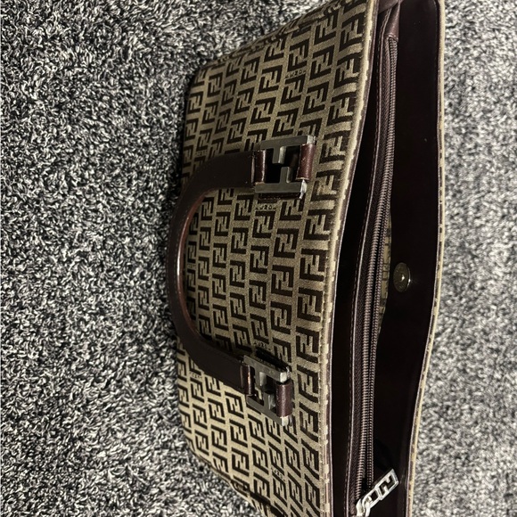 Fendi- Designer Brown Patterned Men's Bag